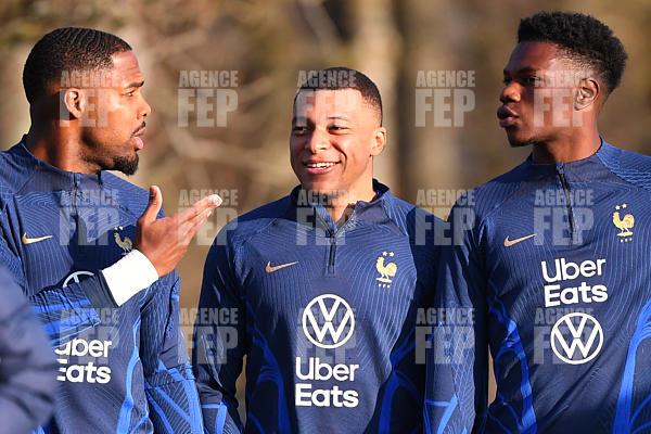 French Football National Team - Training Session